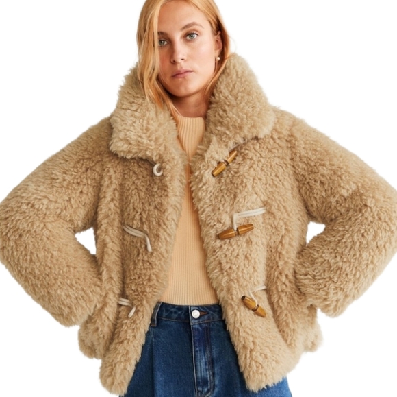 Mango Jackets & Blazers - Mango MNG Bolita Faux Shearling Jacket